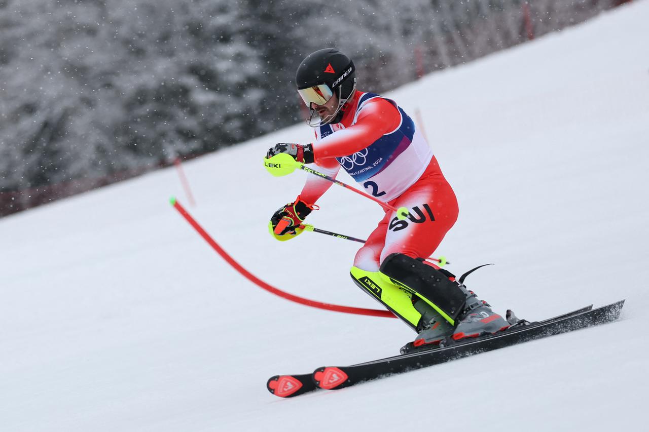 Alpine Skiing - Men's Slalom Run 1