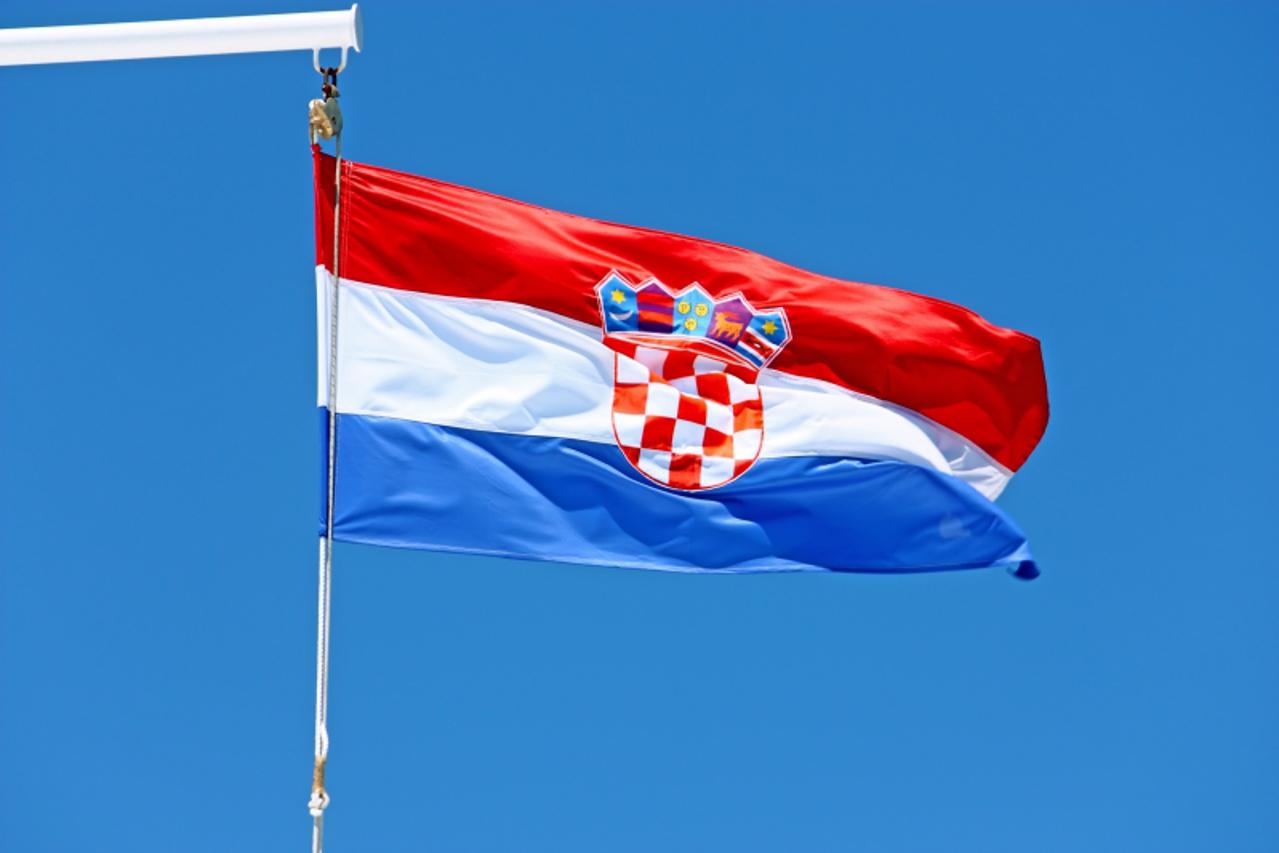 \'Croatian flag\'