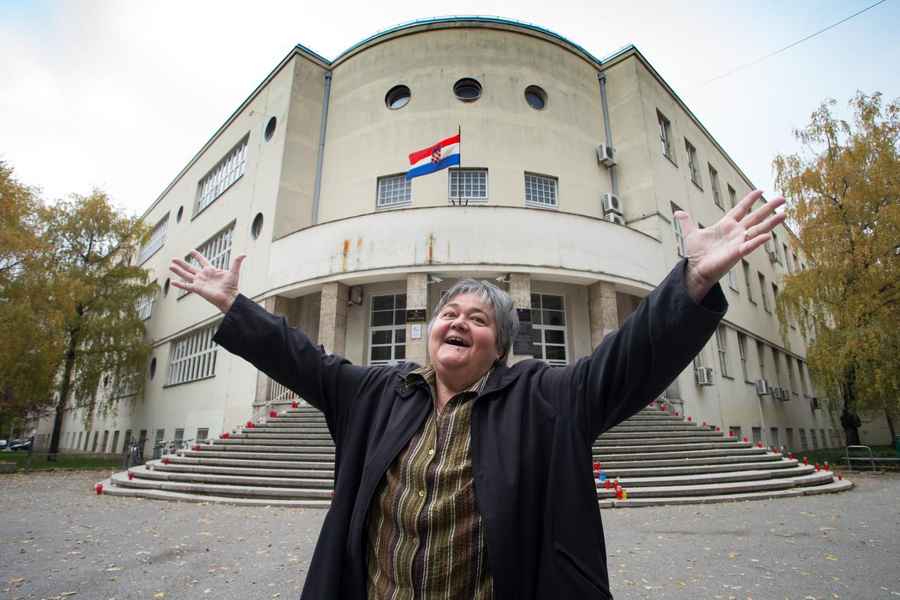 18.11.2016., Zagreb -  Sopranistica, nacionalna prvakinja Opere HNK Zagreb i glumica Ivanka Boljkovac.  Photo: Davor Puklavec/PIXSELL