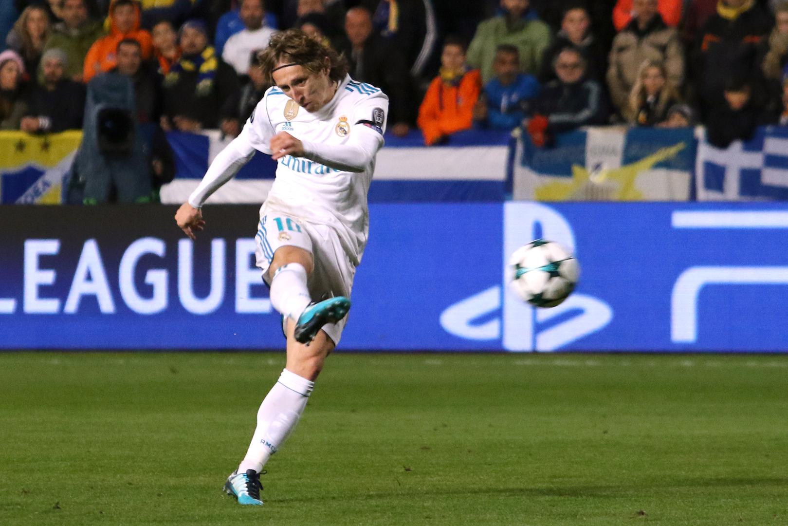 Luka Modrić protiv APOELA je zabio prvi gol u sezoni
