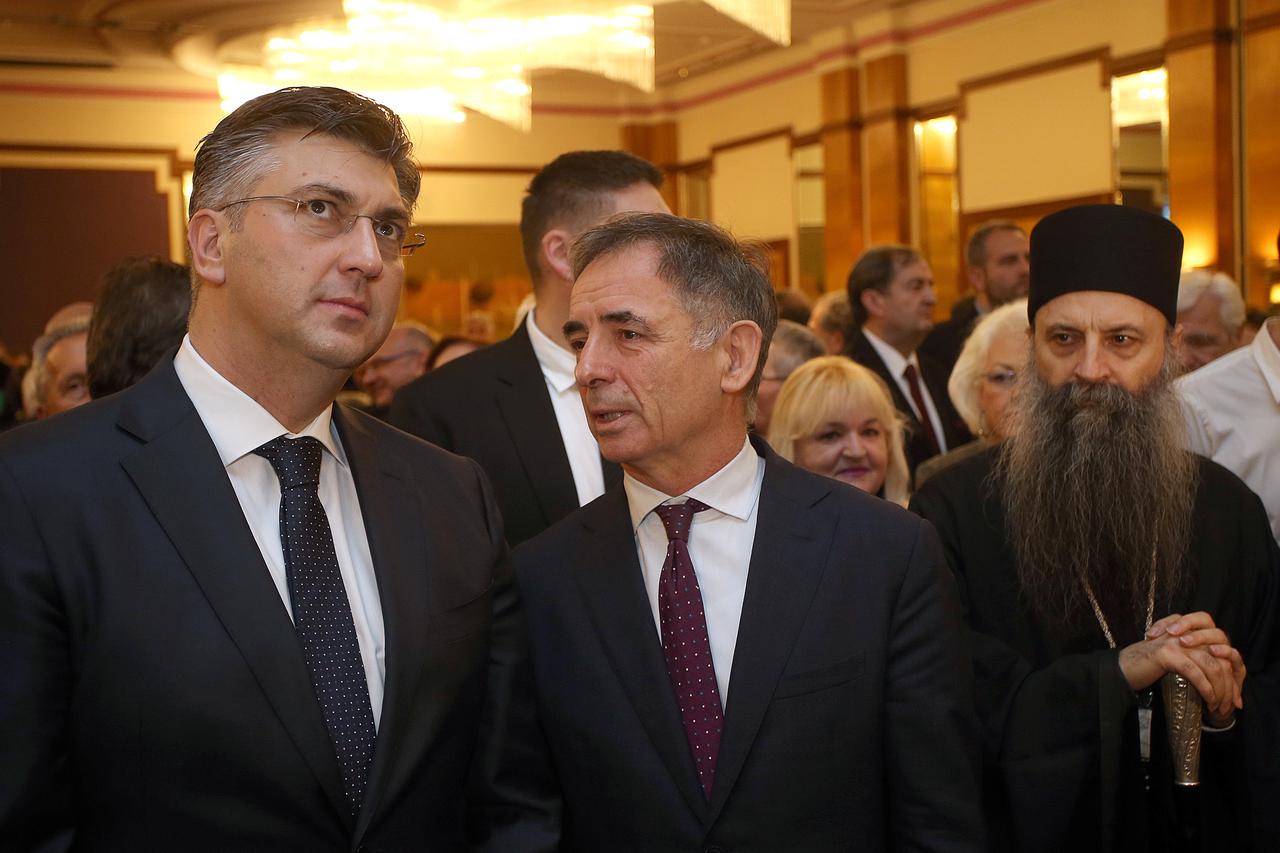 Andrej Plenković i Milorad Pupovac