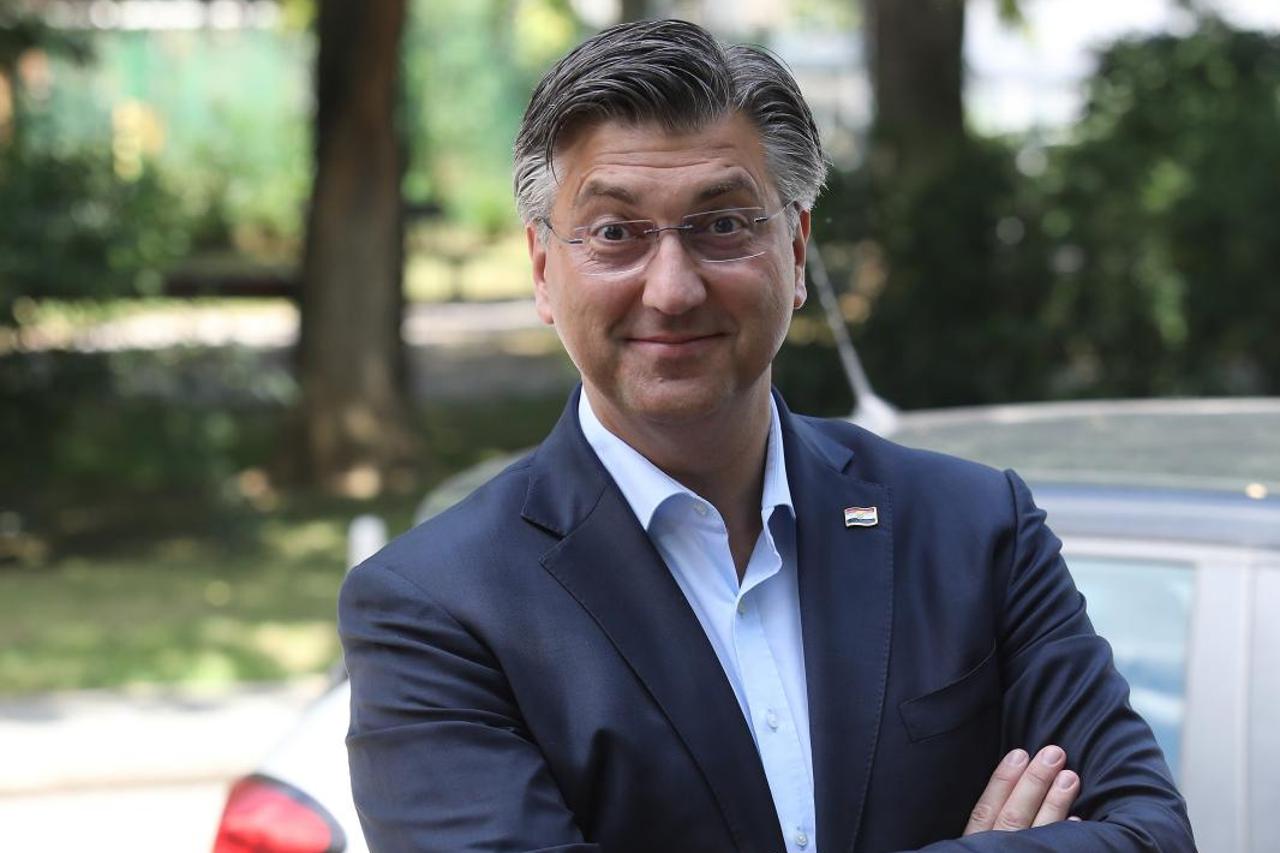 Zagreb: Andrej Plenković dao svoj glas na parlamentarnim izborima