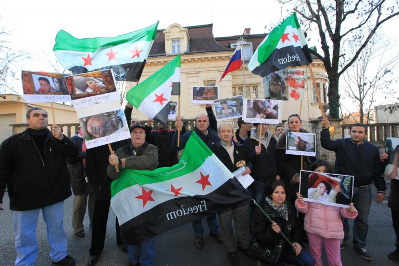 prosvjed sirijaca (1)