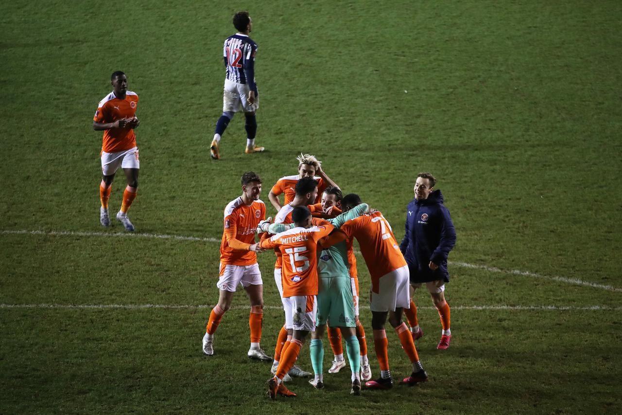 FA Cup - Third Round - Blackpool v West Bromwich Albion