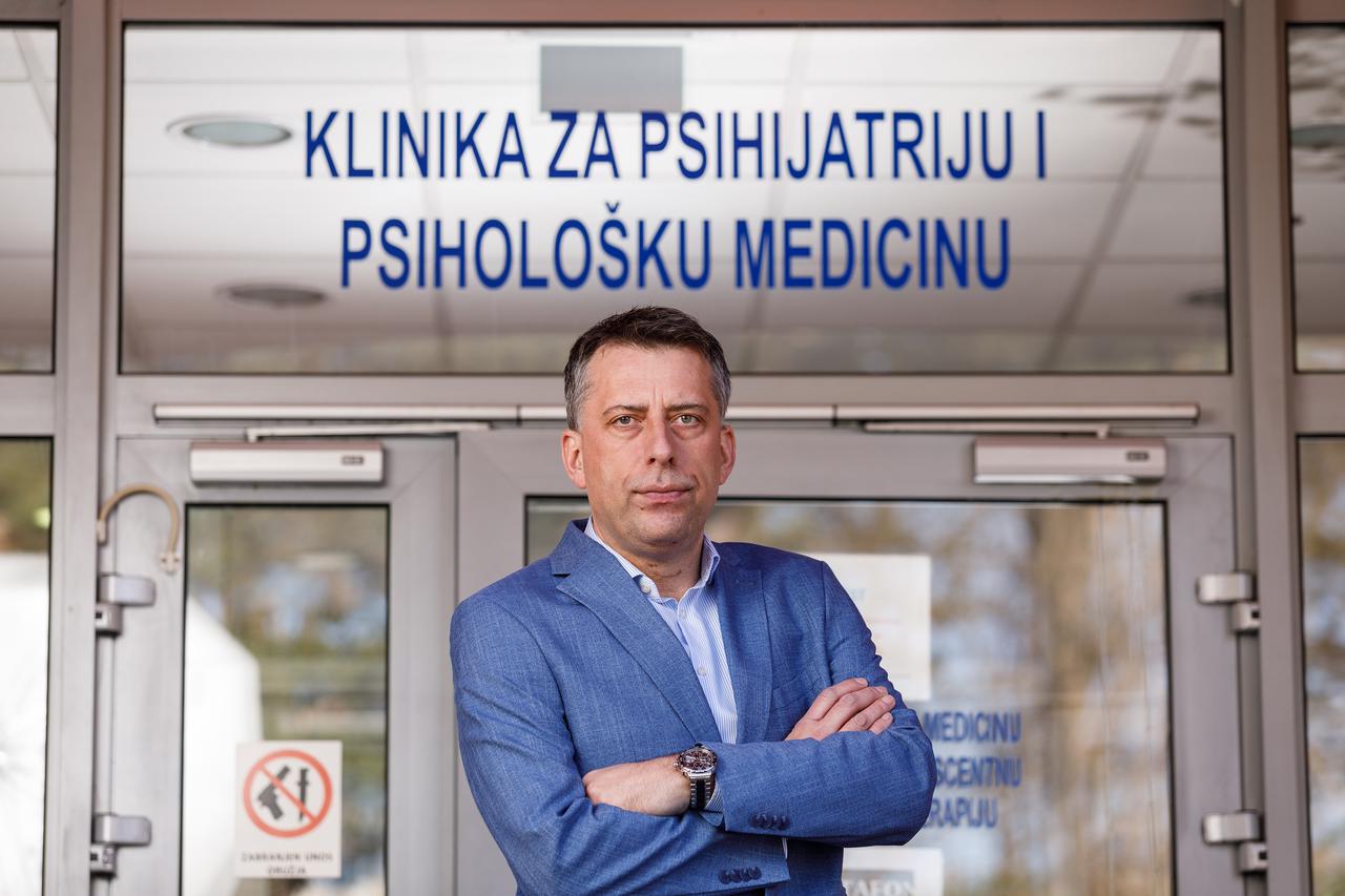 Darko Marčinko, predstojnik Klinike za psihijatriju na KBC Zagreb