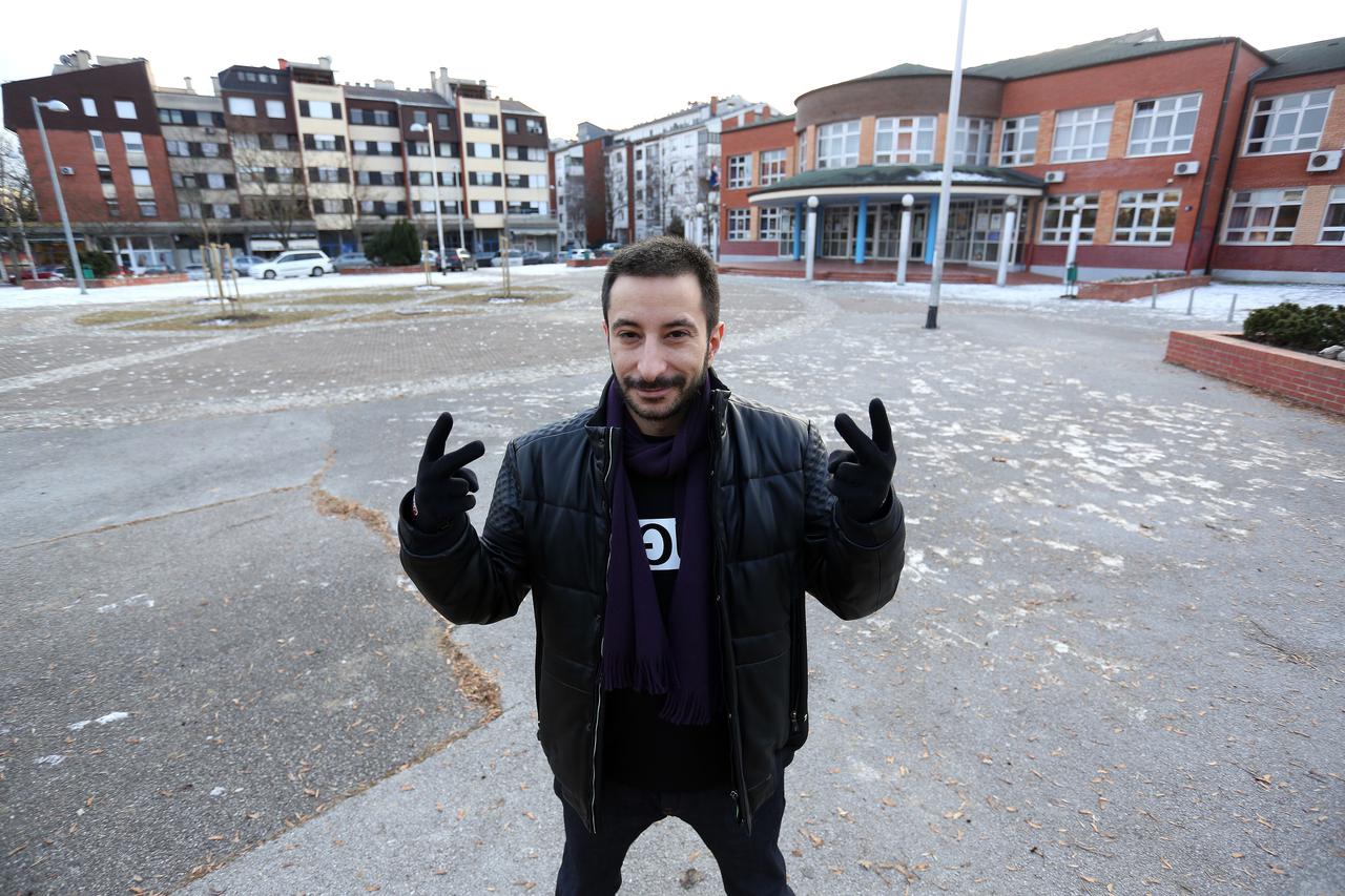 06.01.2017.,Zagreb -  Asim Ugljen, glumac. Photo: Anto Magzan/PIXSELL