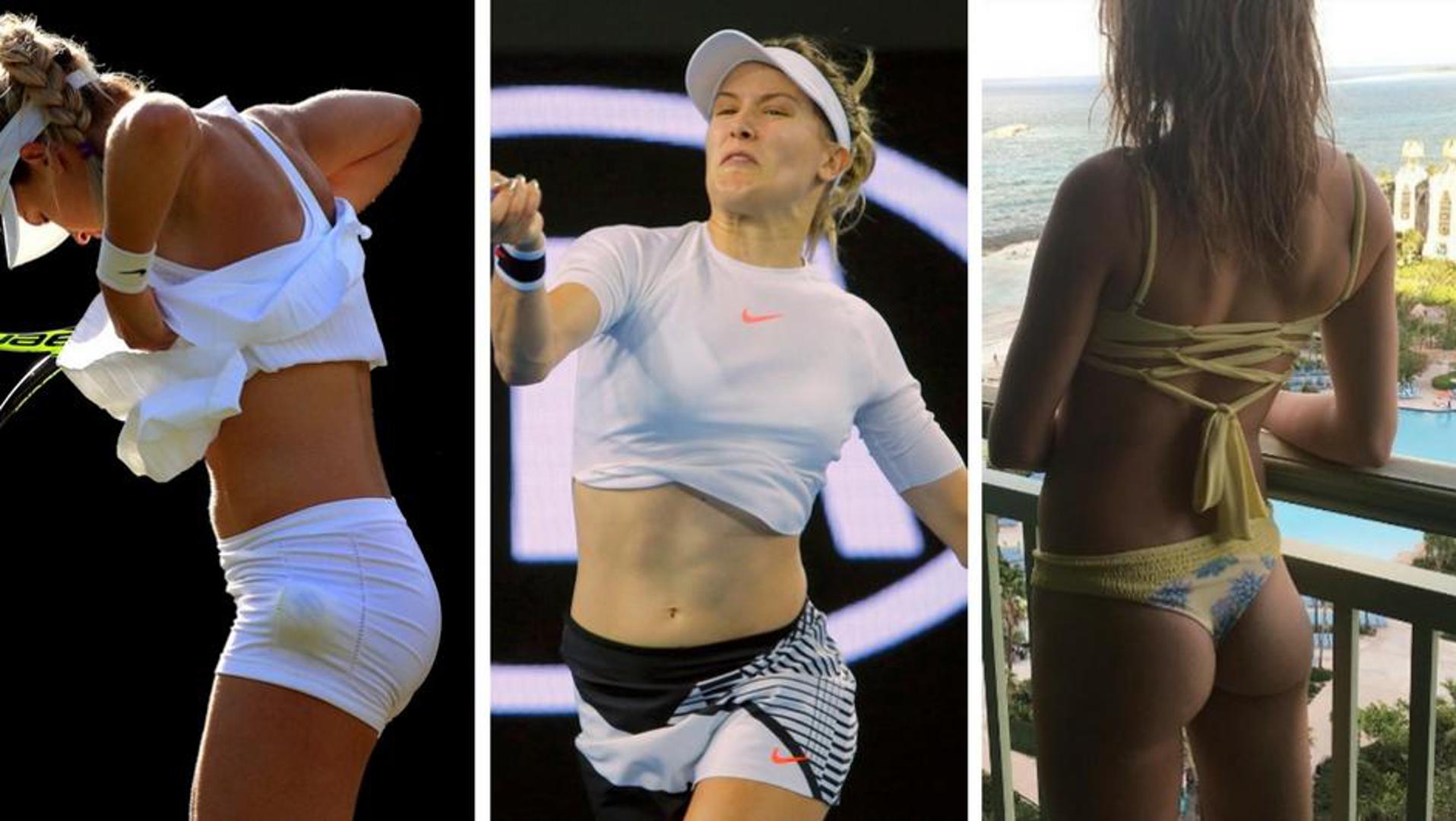 Kanadska tenisačica zasigurno će na Bolu mamiti uzdahe muškog dijela publike zbog atraktivnog izgleda