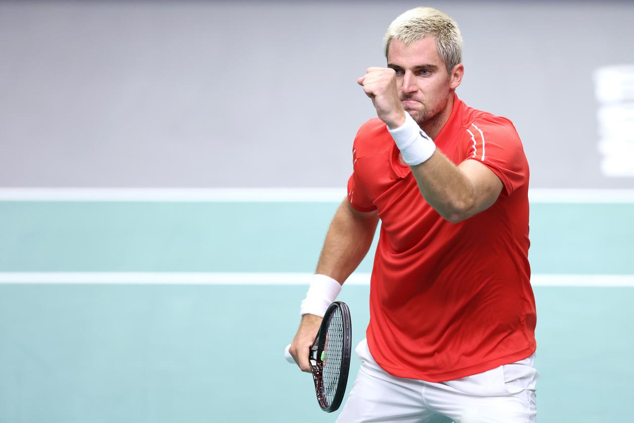 Split: Skupina D Davis Cupa, Borna Gojo - Tallon Griekspoor