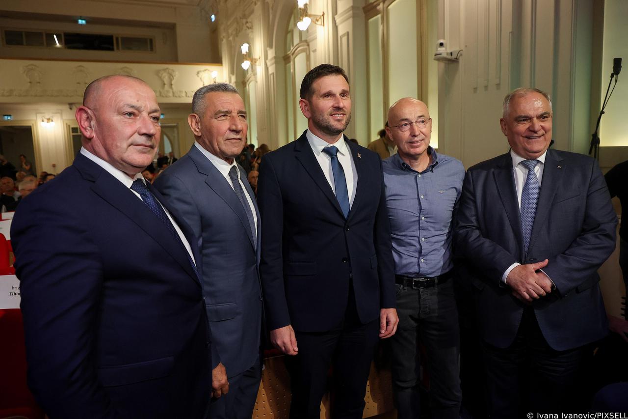 Split: Svečanost obilježavanja 30. godišnjice VRO Južni potez u Domovinskom ratu