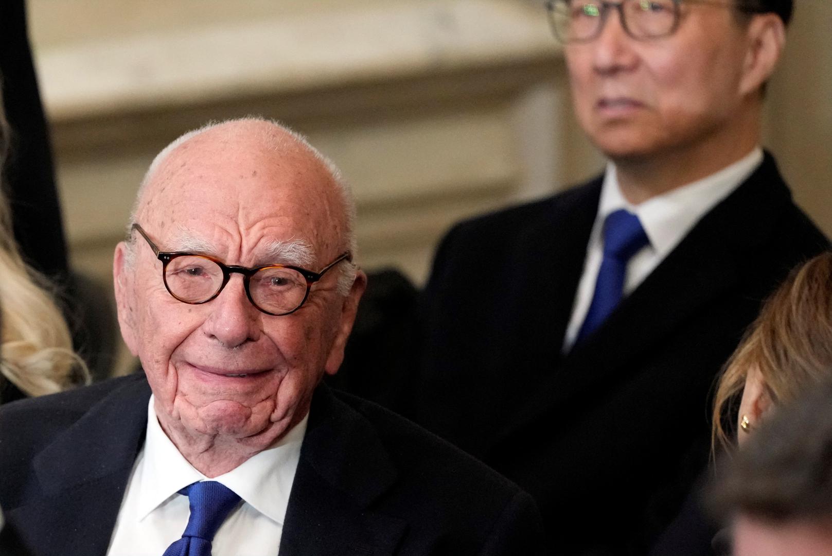 U blizini svjetskih desničara bio je i medijski mogul Rupert Murdoch.