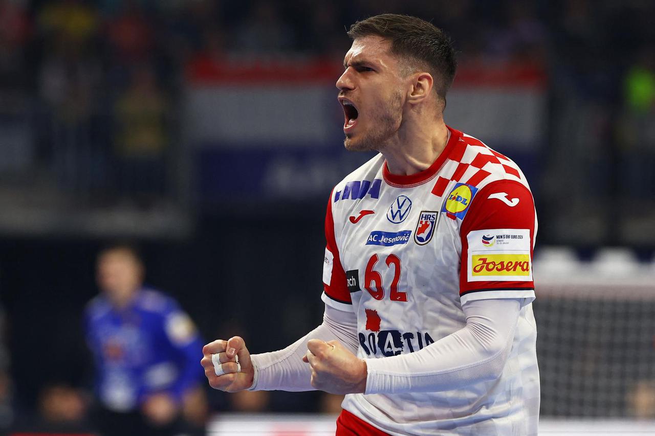EHF 2024 Men's European Handball Championship - Preliminary Round - Group B - Spain v Croatia