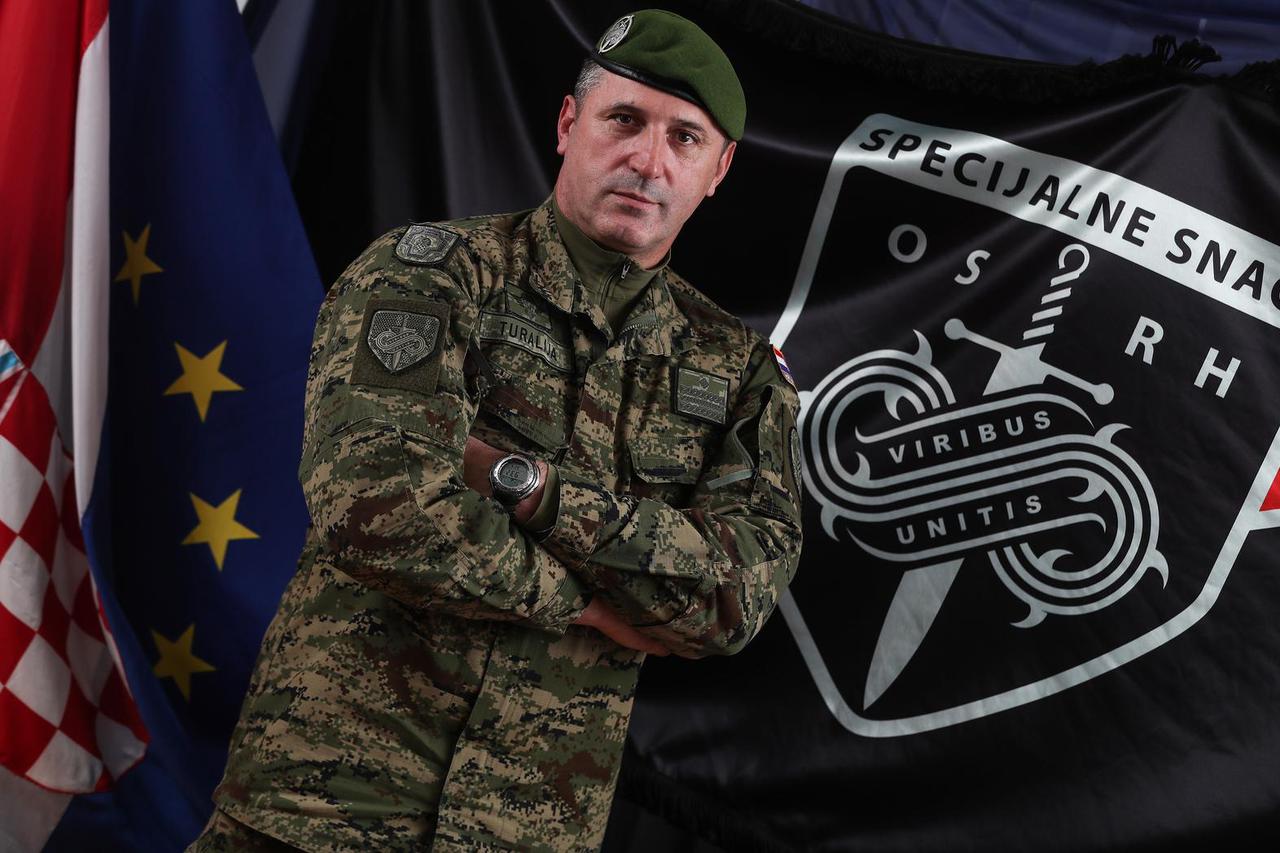 Delnice: Zapovjednik ZSS-a brigadni general Perica Turalija