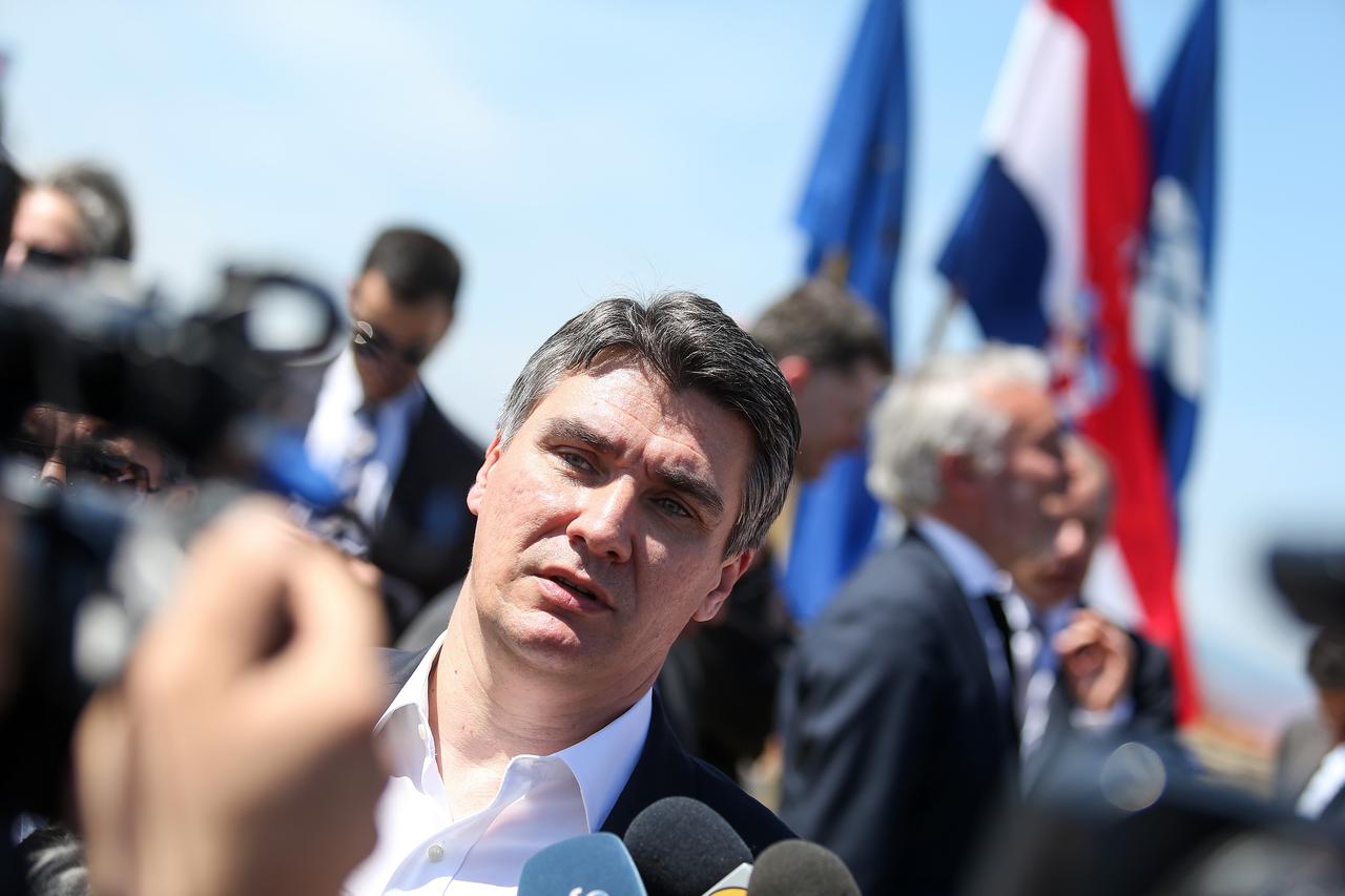 21.05.2014., Zagreb - Svecano obiljezavanje gradnje novog terminala Medjunarodne zracne luke Zagreb. Photo: Petar Glebov/PIXSELL