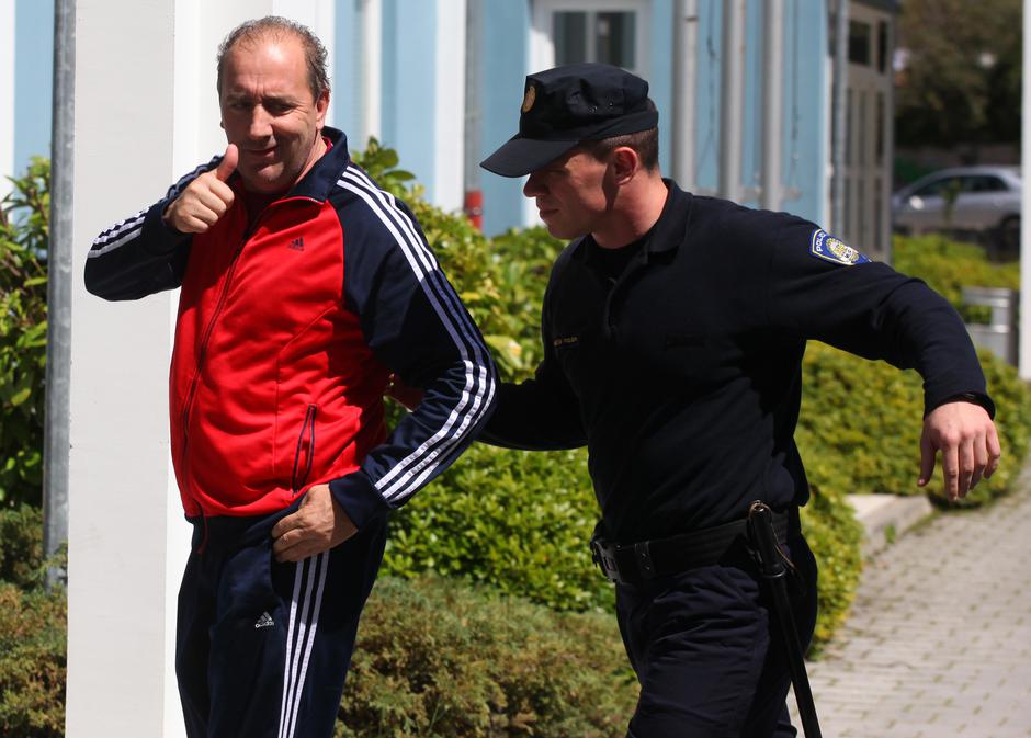 Zadar: Mladen Grdović priveden na Prekršajni sud zbog prometne nesreće