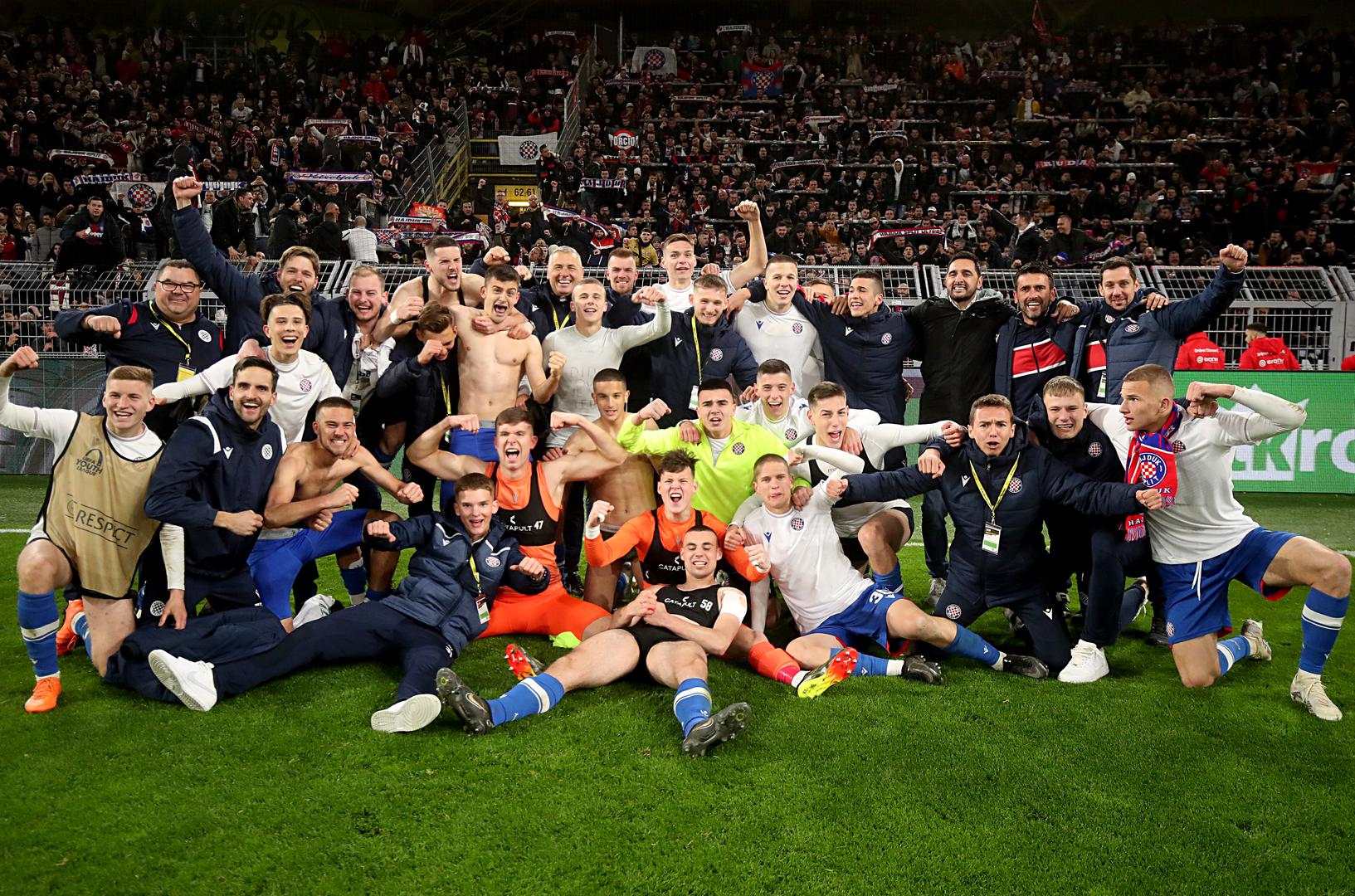 15.03.2023., stadion Signal Iduna Park, Dortmund, Njemacka - UEFA Liga prvaka mladih, cetvrtfinale, Borussia Dortmund - HNK Hajduk. Photo: Goran Stanzl/PIXSELL