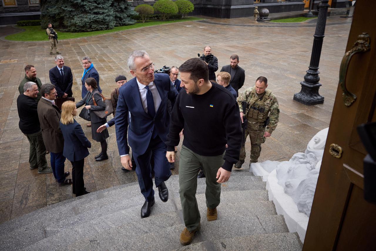 Jens Stoltenberg u Kijevu