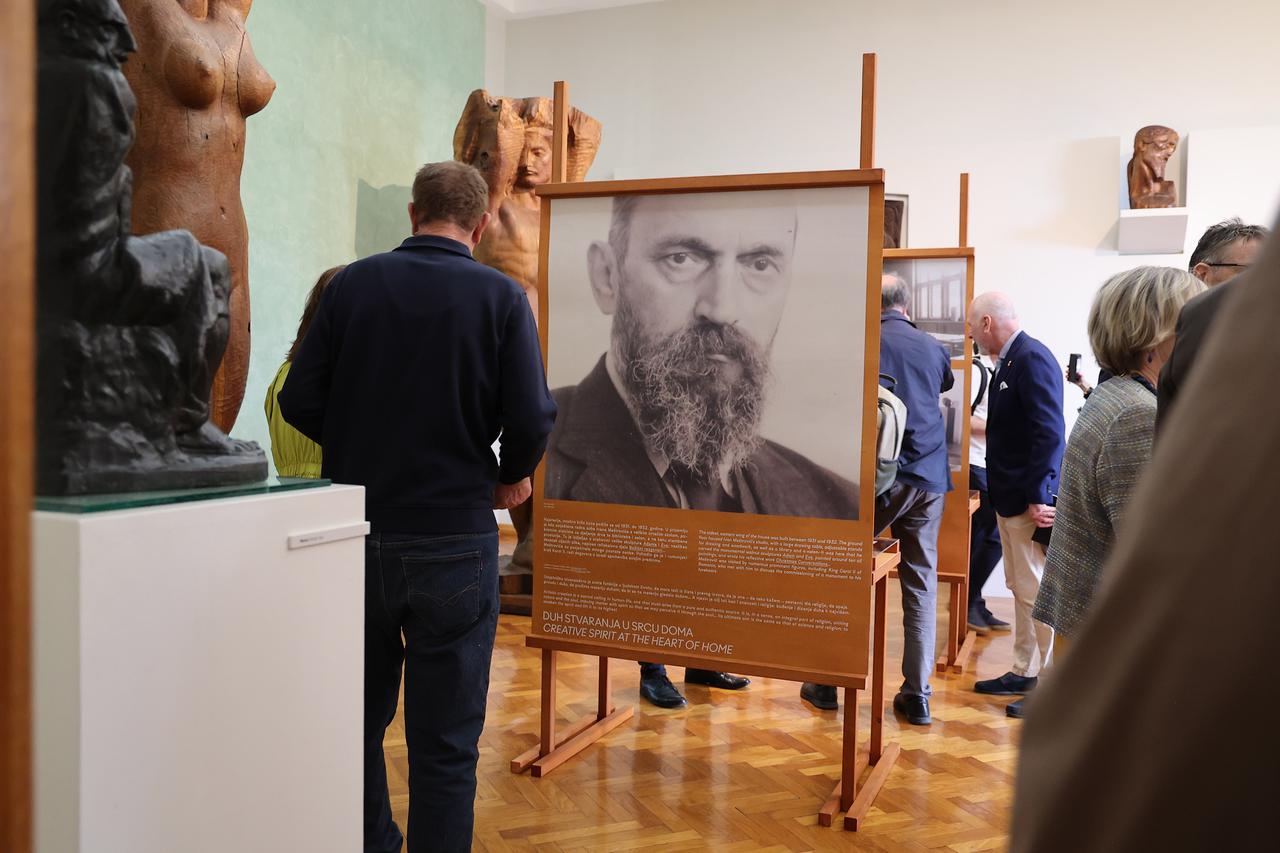 Split: Otvorenje izložbe "Meštrovićeva kuća u Splitu / prostor života i umjetnosti" u obnovljenoj Galeriji Meštrović