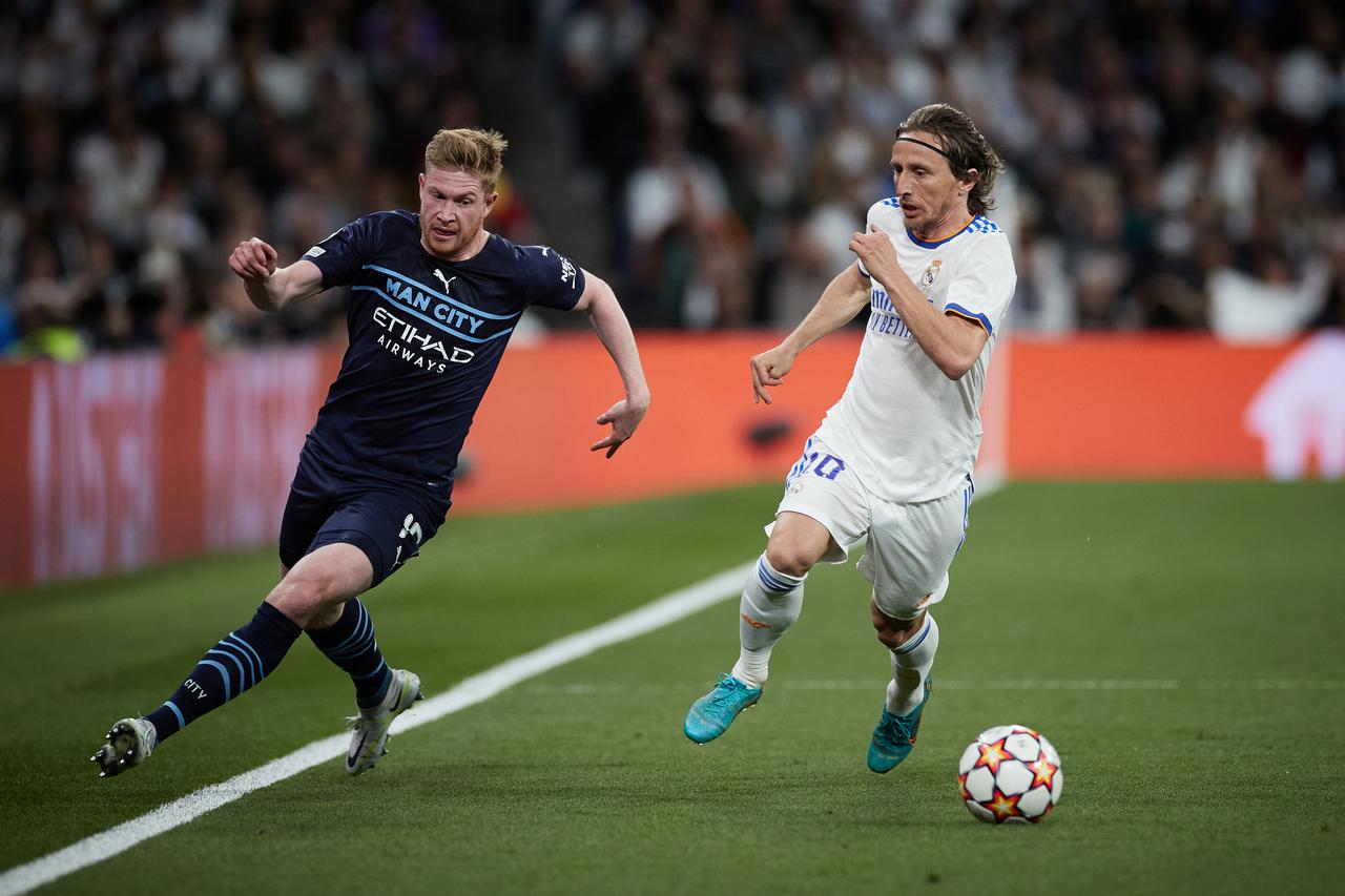 (SP)SPAIN-MADRID-FOOTBALL-UEFA CHAMPIONS LEAGUE-REAL MADRID VS MANCHESTER CITY