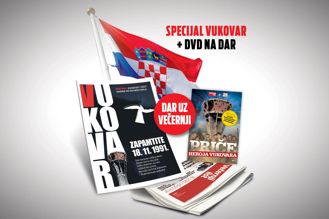 Specijal Vukovar + DVD na dar uz Večernji