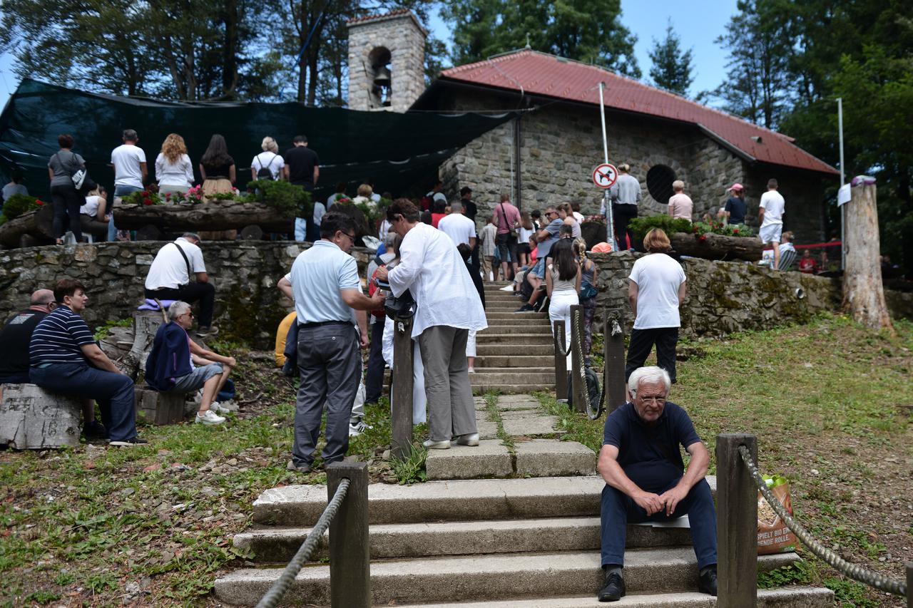 Sljeme: Proslava proštenja Župe Majke Božje Sljemenske Kraljice Hrvata