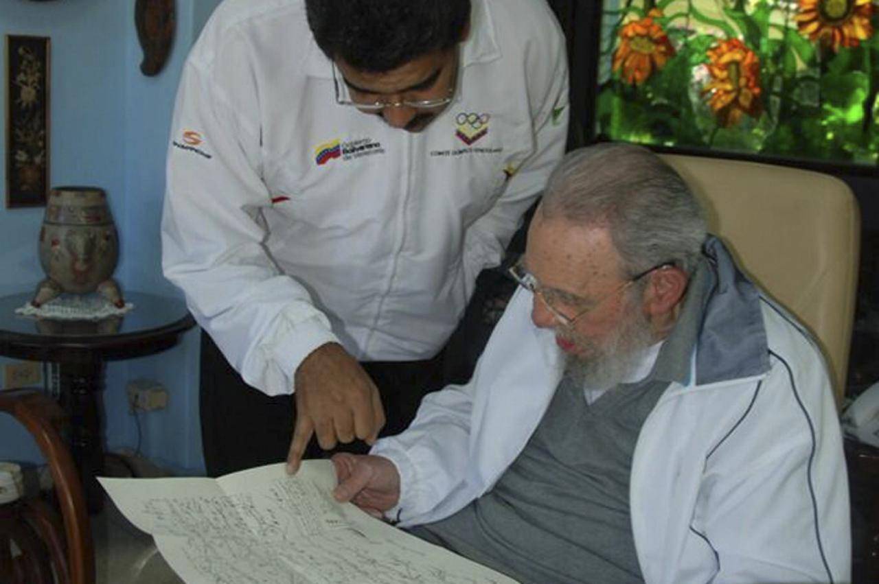 Fidel Castro,Nicolas Maduro