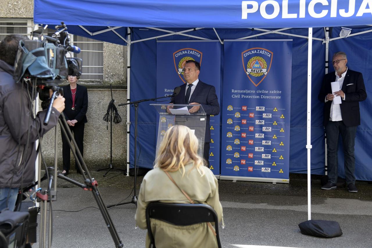 Zagreb, 17.07.2020 - Konferencija za medije Stozera civilne zastite RH