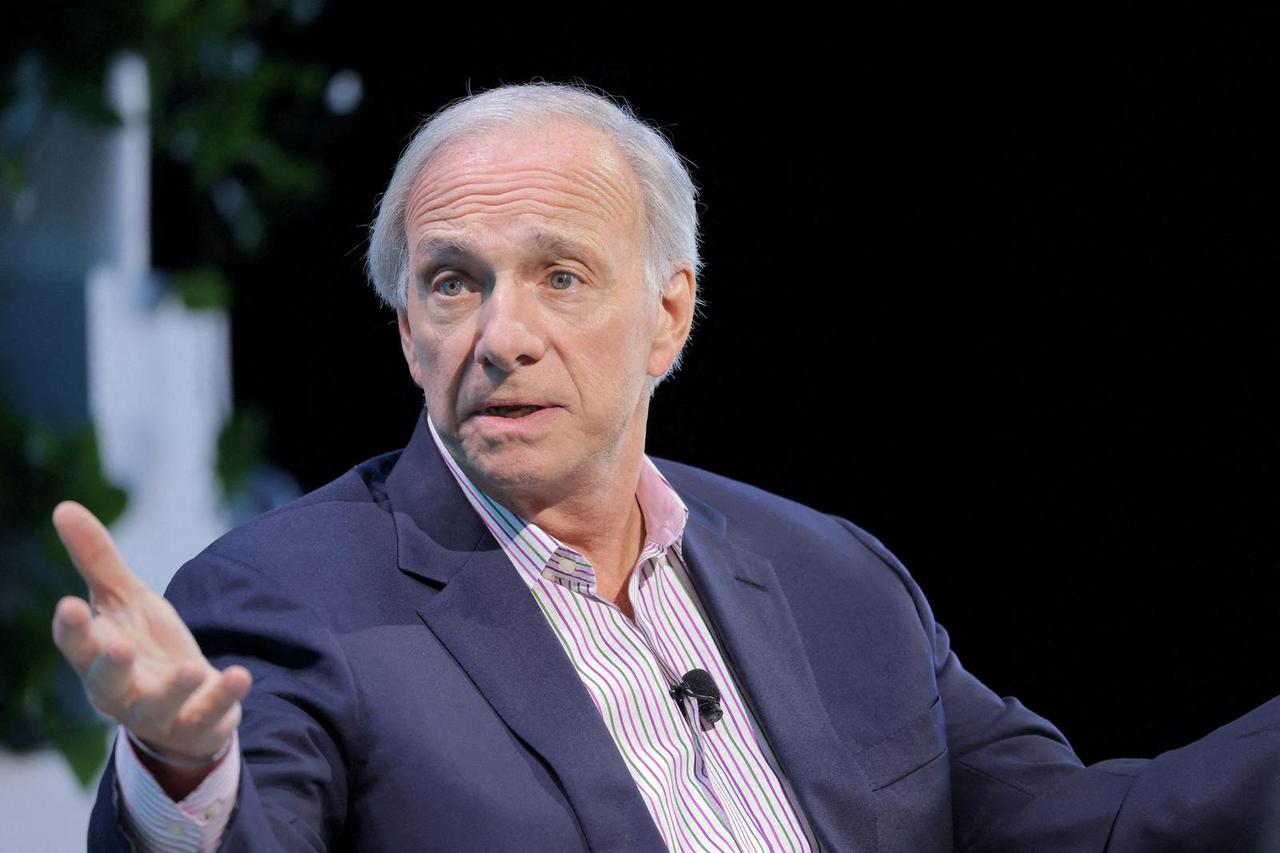FILE PHOTO: Ray Dalio is shown at an event in New York