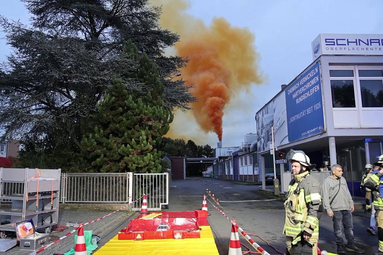Warning: Gas cloud over Aschaffenburg