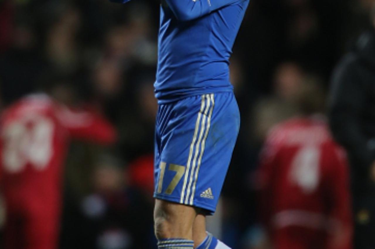 'Chelsea\'s Eden Hazard acknowledges the crowd after the final whistlePhoto: Press Association/PIXSELL'