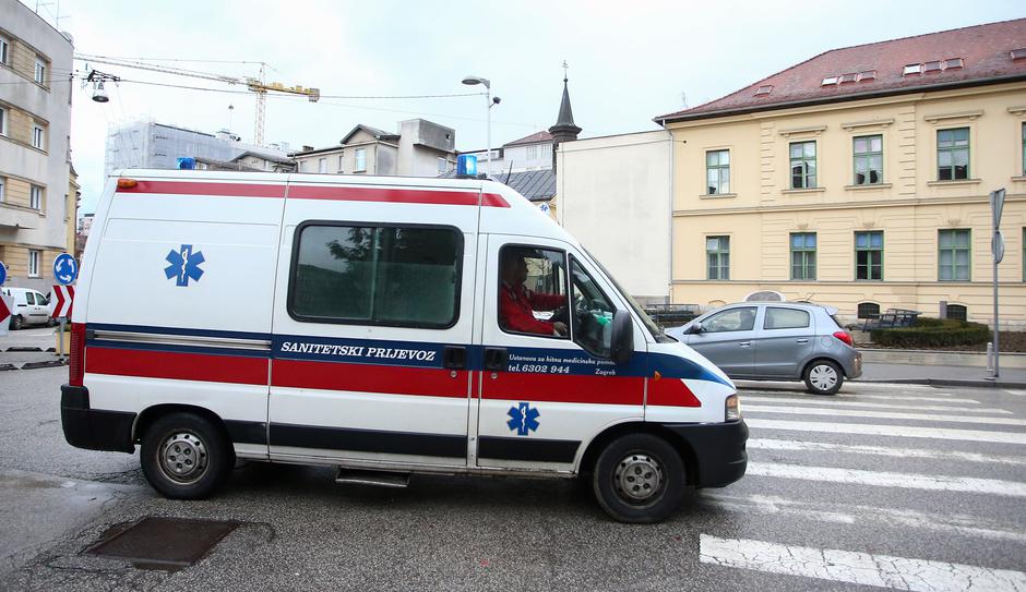 Zagreb: Sanitetski prijevoz