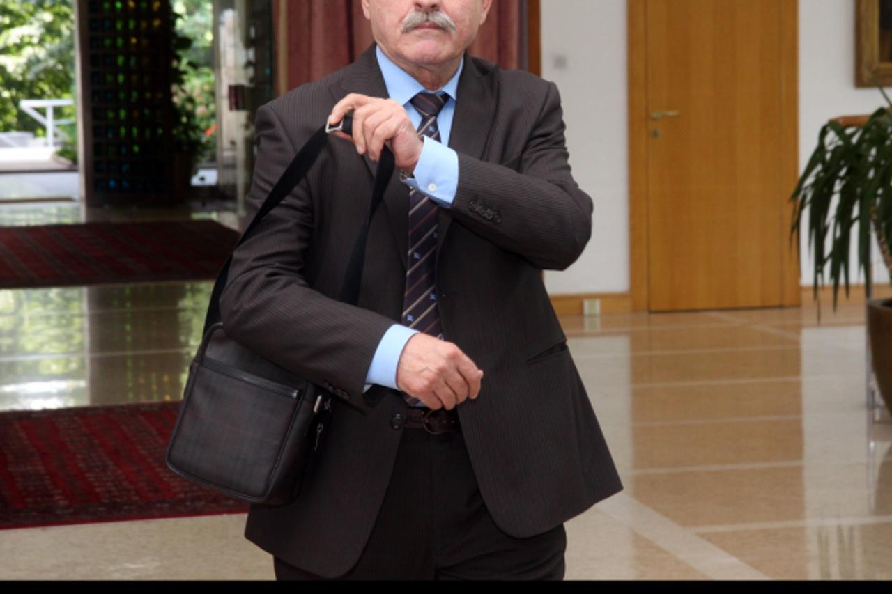 '14.09.2010., Zagreb - Pantovcak, Predsjednicki dvori, sastanak Savjeta za gospodarstvo Predsjednika Republike Ive Josipovica, Milan Stojanovic.  Photo: Zarko Basic/PIXSELL'