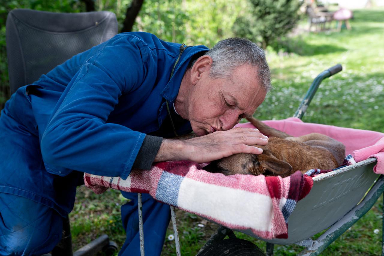 Zagreb: Ivica Penić i njegov pas Bobi