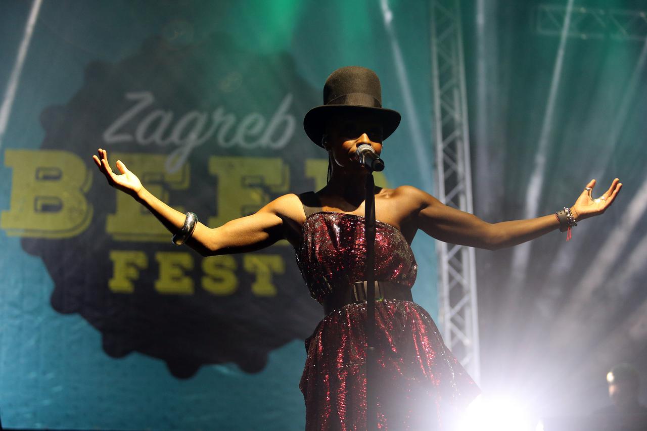 Koncert Morcheebe na Beer Festu