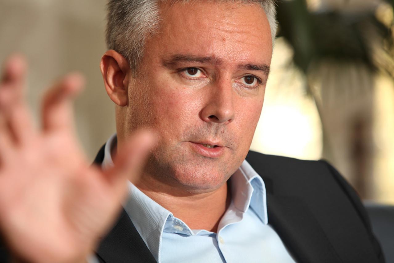 '31.08.2011,  Zrinjevac, Zagreb -  Darinko Kosor, predsjednik HSLS Photo: Patrik Macek/PIXSELL'