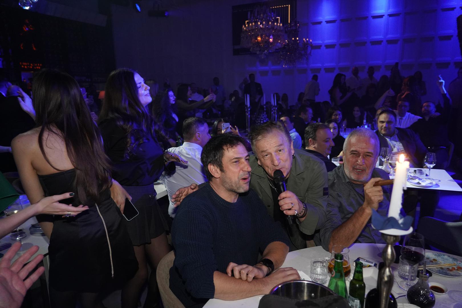 06, December, 2023, Belgrade - Performance of the Croatian rock band Prljavo kazaliste in the club Dorcoleta. Prljavo kazaliste, Goran Bogdan. Photo: Antonio Ahel/ATAImages.06, decembar, 2023, Beograd - Nastup hrvatskog rok benda Prljavo kazaliste u klubu Dorcoleta. . Photo: Antonio Ahel/ATAImages. Photo: Antonio Ahel/ATAImages./PIXSELL