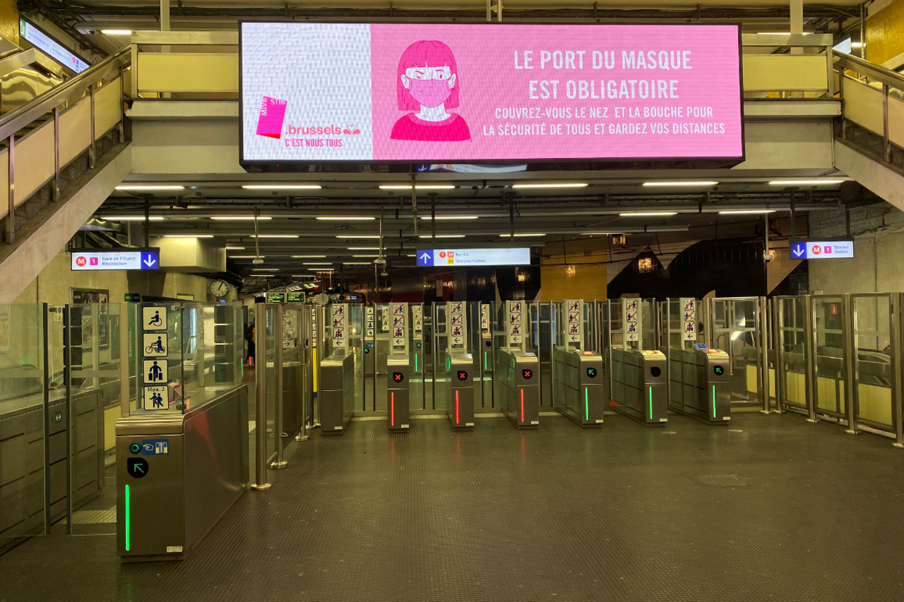 Metro stanica u Bruxellesu