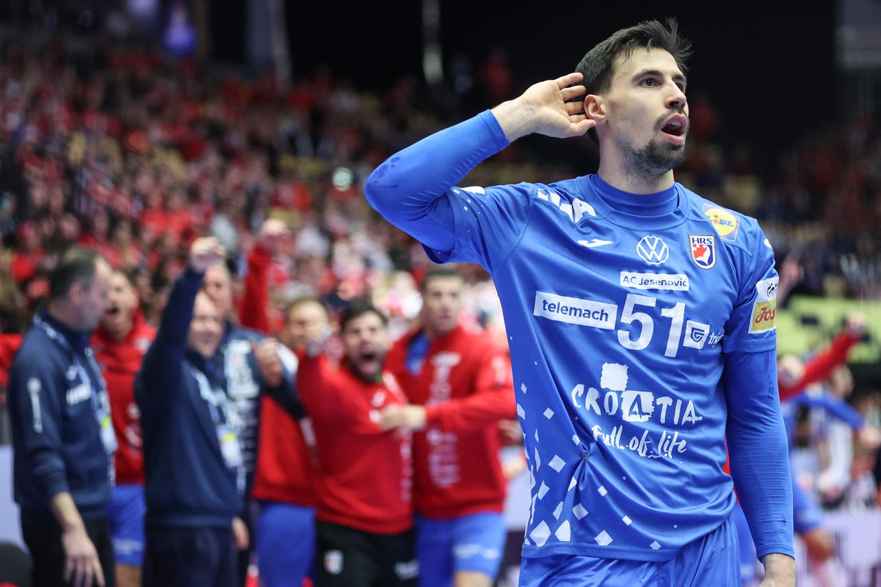 Susret Islanda i Hrvatske u utakmici za treće mjesto EHF Europskog prvenstva