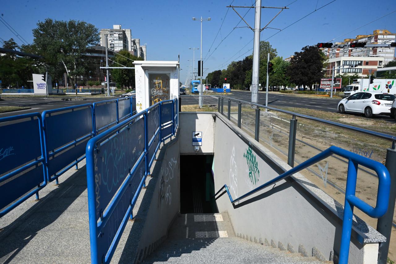 Zagreb: Stanje pothodnika od Savskog gaja do Središća
