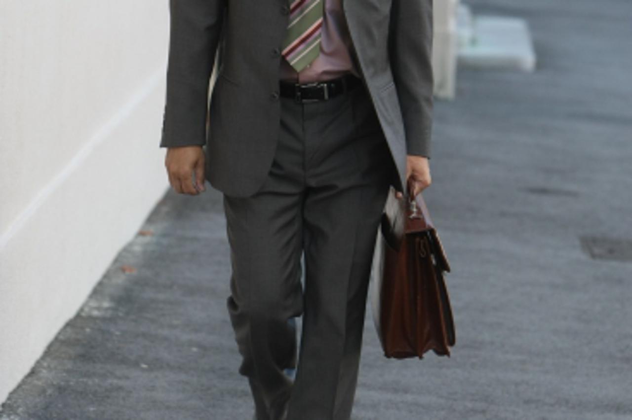 '06.07.2010. Zagreb, Hrvatska - Zastupnici Hrvatskog Sabora dolaze na posao. 08.37. Photo: Petar Glebov/PIXSELL'