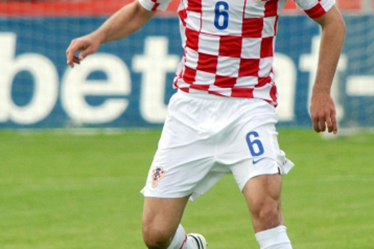 '19.05.2010., stadion NK Varteks, Varazdin - Kvalifikacijska utakmica za EURO U-21 reprezentacija Hrvatske i Slovacke. Dejan Lovren.  Photo: Marko Jurinec/PIXSELL'