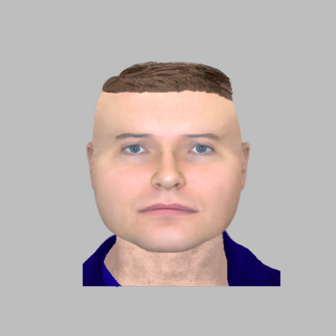 Policija iz engleskog Northamptonshirea objavila je crtež muškarca koji je sudjelovao u krađi, no svi su primijetili samo njegov neobičan oblik glave.