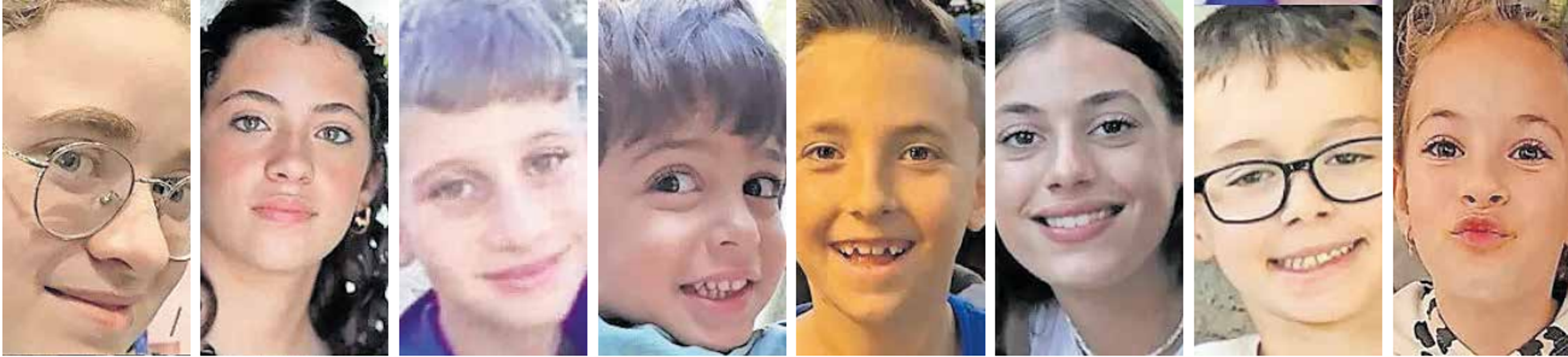 Mia Leimberg (17), Dafna Eyakim (15), Yagil Yaakov (13), Uriah Brodutch (4,) Nave Shoham (8), Alma Or (13), Zachri Ohad Munder (9), Ella Eyakim (8)