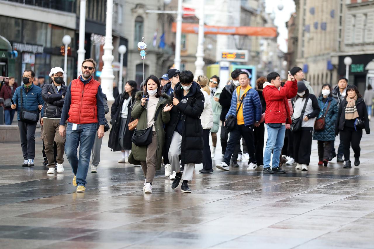 Grad Zagreb na prvi dan Nove Godine bio je pun turista 