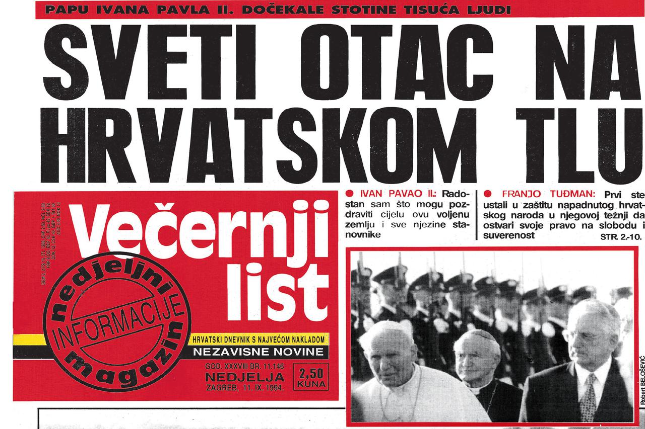 Papa u Hrvatskoj