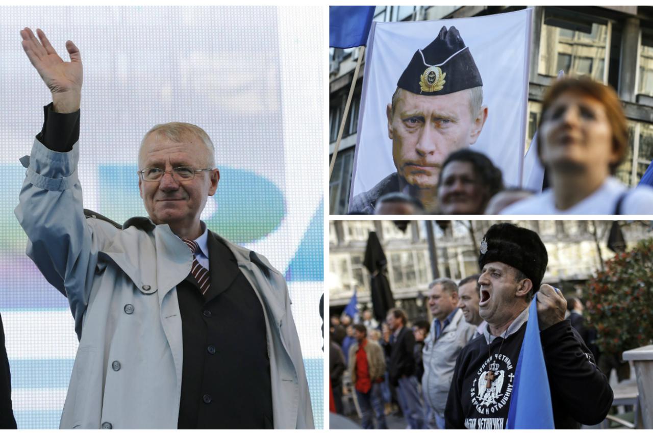 kolaž,Vojislav Šešelj