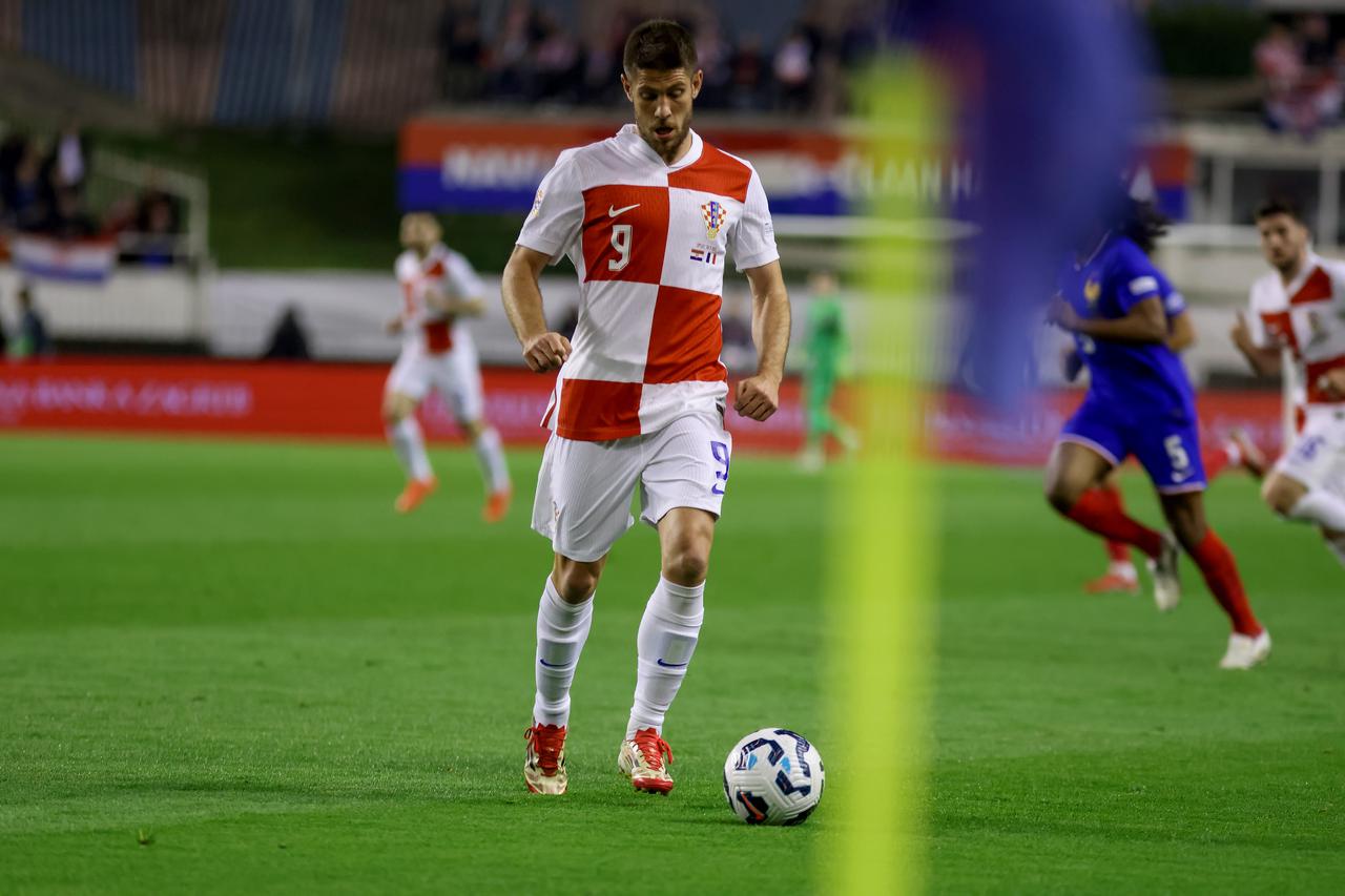 Prva utakmica četvrtfinala UEFA Lige nacija između Hrvatske i Francuske