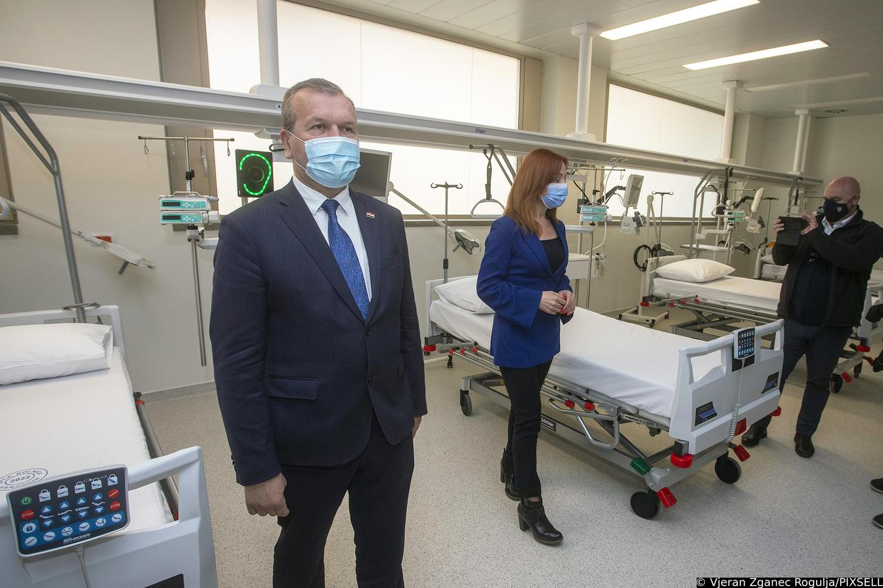 Varaždin: Župan Anđelko Stričak obišao novi objekt Objedinjenog hitnog bolničkog prijema OB Varaždin