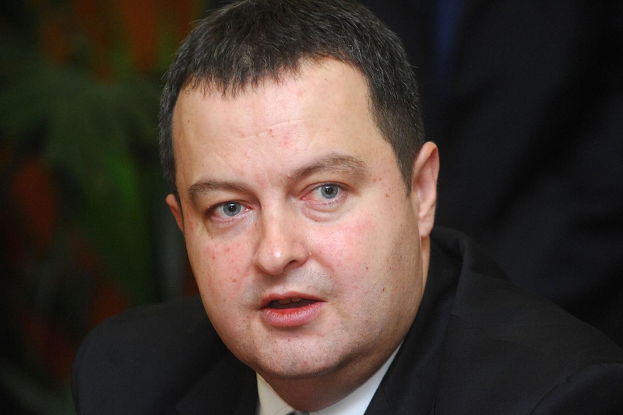 'za unu.....12. 12. 2008. mup/vukovarska/ministri unutrasnjih poslova hrvatske i srbije, tomislav karamarko i ivica dacic potpisuju memorandum o suradnji Photo: Zeljko Hladika/Vecernji list'