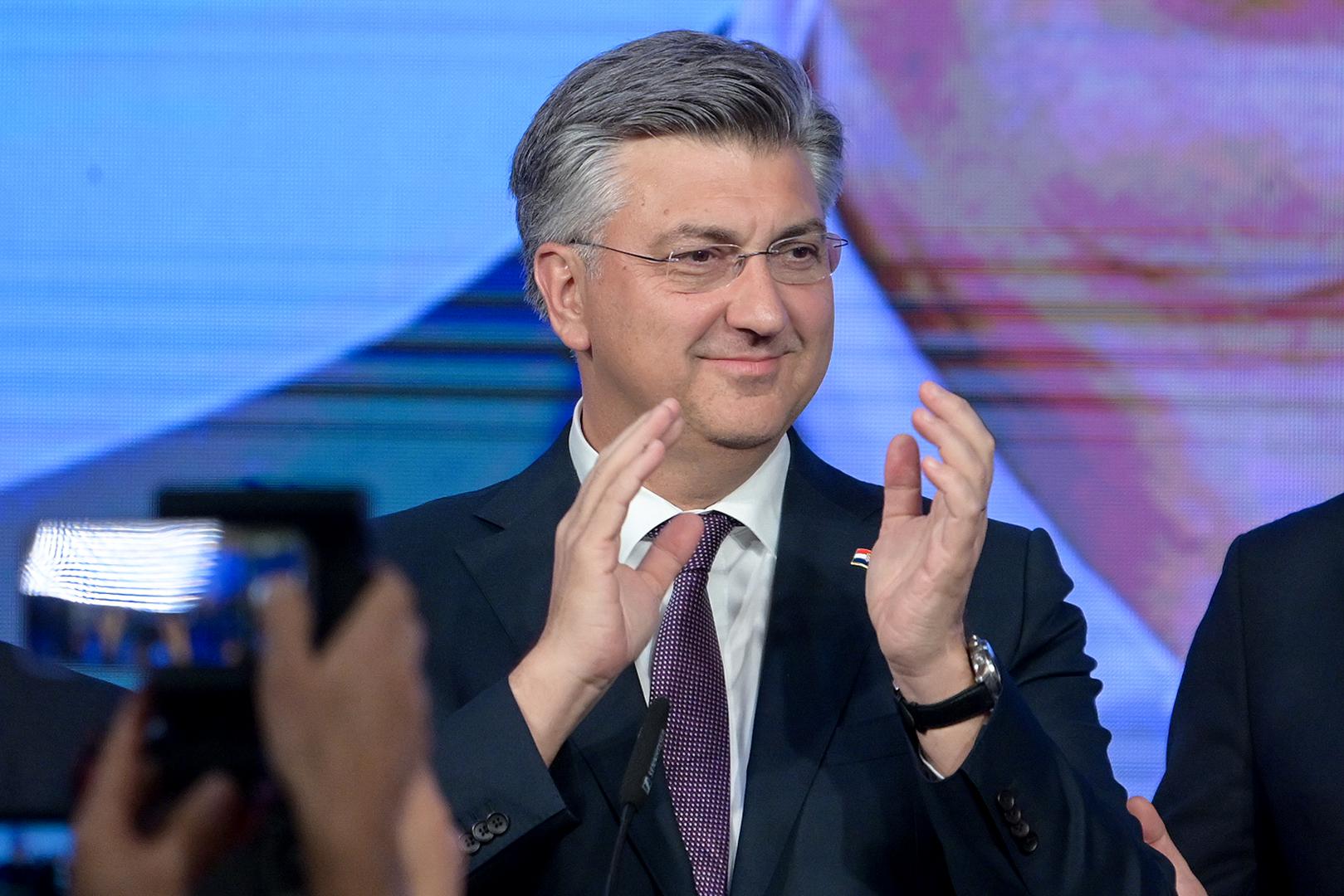 Andrej Plenković, predsjednik Vlade Republike Hrvatske: Nositelj liste u I. izbornoj jedinici, 33.066 glasova