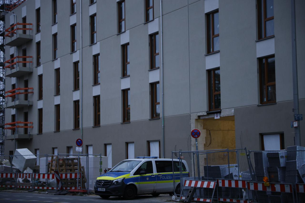 World War II bomb in Berlin-Spandau